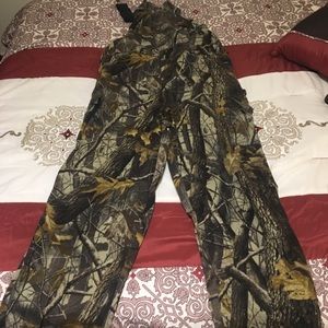 Large camouflage overalls